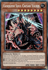 Vanquish Soul Caesar Valius - RA04-EN046 - (PCR) Prismatic Collector's Rare - 1st Edition